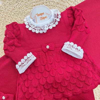  Saída de Maternidade Bela - Vermelho